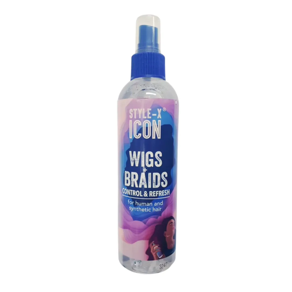 Style-X Icon Wigs + Braids Control and Refresh Spray 250ml Style-X Icon Wigs + Braids Control and Refresh Spray 250ml